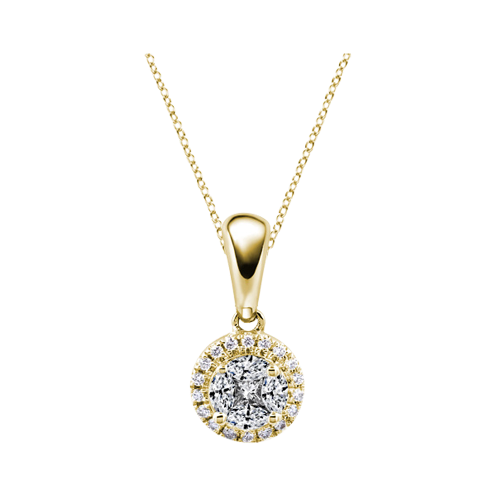 Zenubia Schmuck AG ➤ Diamant Anhänger »AH-07« ➤ Gelbgold, Weissgold, Roségold / gold, silber, rosé ➤ Zenubia ➤ online bei Zenubia in Winterthur kaufen ➤ sofort lieferbar