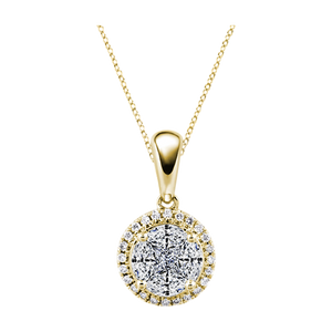 Zenubia Schmuck AG ➤ Diamant Anhänger »AH-07« ➤ Gelbgold, Weissgold, Roségold / gold, silber, rosé ➤ Zenubia ➤ online bei Zenubia in Winterthur kaufen ➤ sofort lieferbar