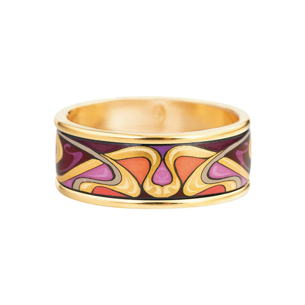 Zenubia Schmuck AG ➤ Ring Miss »AM 412/72« ➤ 999er Gold-Dekor, Feueremail / gold ➤ Frey Wille ➤ online bei Zenubia in Winterthur kaufen ➤ sofort lieferbar