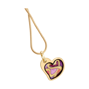 Zenubia Schmuck AG ➤ Anhänger Herz »AM 493HE/362« ➤ 999er Gold-Dekor, Feueremail / gold ➤ Frey Wille ➤ online bei Zenubia in Winterthur kaufen ➤ sofort lieferbar