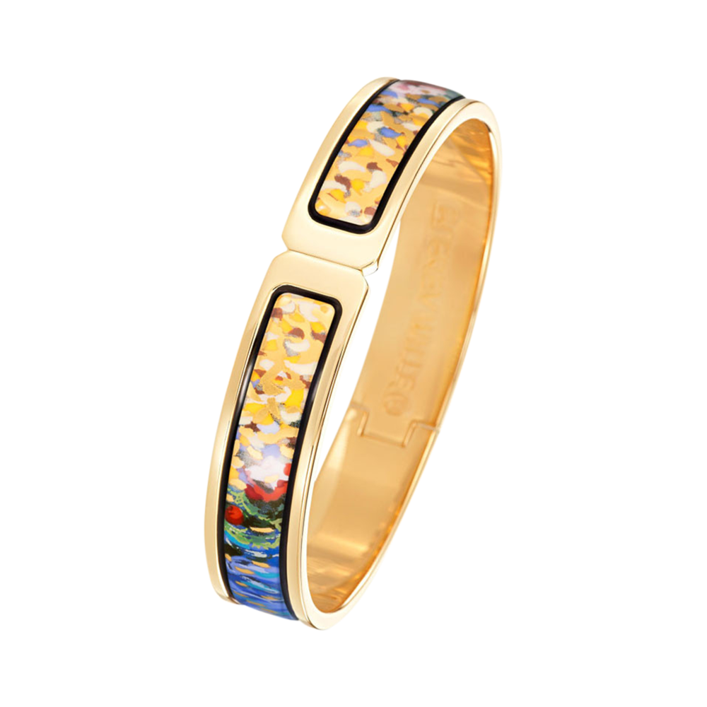 Zenubia Schmuck AG ➤ Klappreif Ballerina »CM 466/11« ➤ 999er Gold-Dekor, Feueremail / gold ➤ Frey Wille ➤ online bei Zenubia in Winterthur kaufen ➤ sofort lieferbar