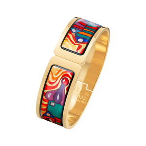 Zenubia Schmuck AG ➤ Klappreif Regina »HW 469/11« ➤ 999er Gold-Dekor, Feueremail / gold ➤ Frey Wille ➤ online bei Zenubia in Winterthur kaufen ➤ sofort lieferbar