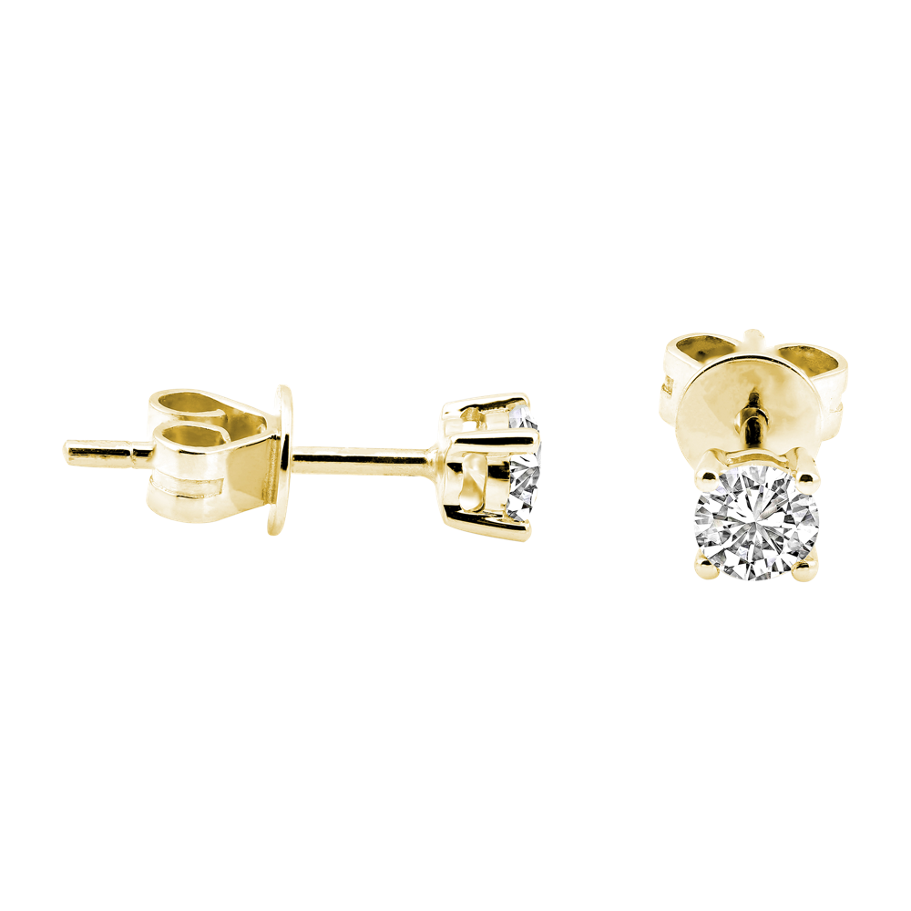 Zenubia Schmuck AG ➤ Diamant Ohrstecker »OS-01« ➤ Gelbgold, Weissgold, Roségold / gold, silber, rosé ➤ Zenubia ➤ online bei Zenubia in Winterthur kaufen ➤ sofort lieferbar