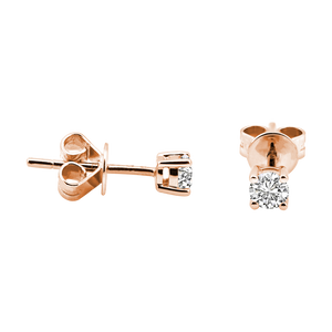 Zenubia Schmuck AG ➤ Diamant Ohrstecker »OS-01« ➤ Gelbgold, Weissgold, Roségold / gold, silber, rosé ➤ Zenubia ➤ online bei Zenubia in Winterthur kaufen ➤ sofort lieferbar