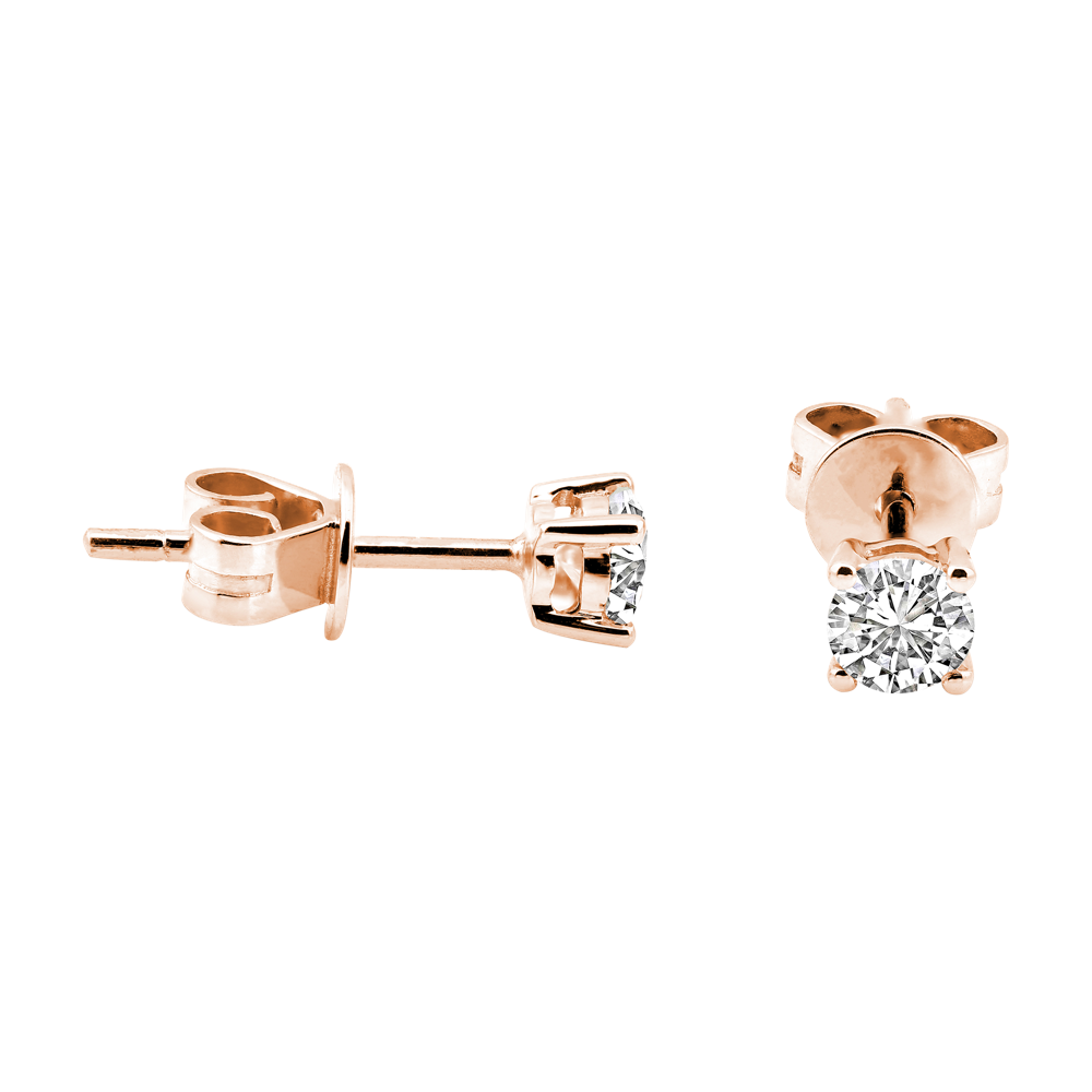 Zenubia Schmuck AG ➤ Diamant Ohrstecker »OS-01« ➤ Gelbgold, Weissgold, Roségold / gold, silber, rosé ➤ Zenubia ➤ online bei Zenubia in Winterthur kaufen ➤ sofort lieferbar