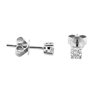 Zenubia Schmuck AG ➤ Diamant Ohrstecker »OS-01« ➤ Gelbgold, Weissgold, Roségold / gold, silber, rosé ➤ Zenubia ➤ online bei Zenubia in Winterthur kaufen ➤ sofort lieferbar