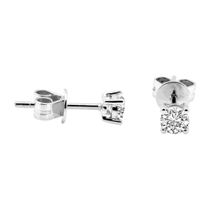 Zenubia Schmuck AG ➤ Diamant Ohrstecker »OS-01« ➤ Gelbgold, Weissgold, Roségold / gold, silber, rosé ➤ Zenubia ➤ online bei Zenubia in Winterthur kaufen ➤ sofort lieferbar