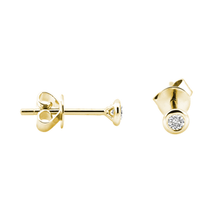 Zenubia Schmuck AG ➤ Diamant Ohrstecker »OS-03« ➤ Gelbgold, Weissgold, Roségold / gold, silber, rosé ➤ Zenubia ➤ online bei Zenubia in Winterthur kaufen ➤ sofort lieferbar