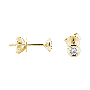 Zenubia Schmuck AG ➤ Diamant Ohrstecker »OS-03« ➤ Gelbgold, Weissgold, Roségold / gold, silber, rosé ➤ Zenubia ➤ online bei Zenubia in Winterthur kaufen ➤ sofort lieferbar