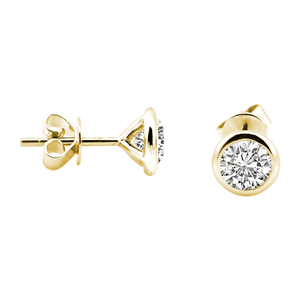 Zenubia Schmuck AG ➤ Diamant Ohrstecker »OS-03« ➤ Gelbgold, Weissgold, Roségold / gold, silber, rosé ➤ Zenubia ➤ online bei Zenubia in Winterthur kaufen ➤ sofort lieferbar