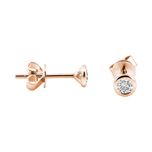 Zenubia Schmuck AG ➤ Diamant Ohrstecker »OS-03« ➤ Gelbgold, Weissgold, Roségold / gold, silber, rosé ➤ Zenubia ➤ online bei Zenubia in Winterthur kaufen ➤ sofort lieferbar