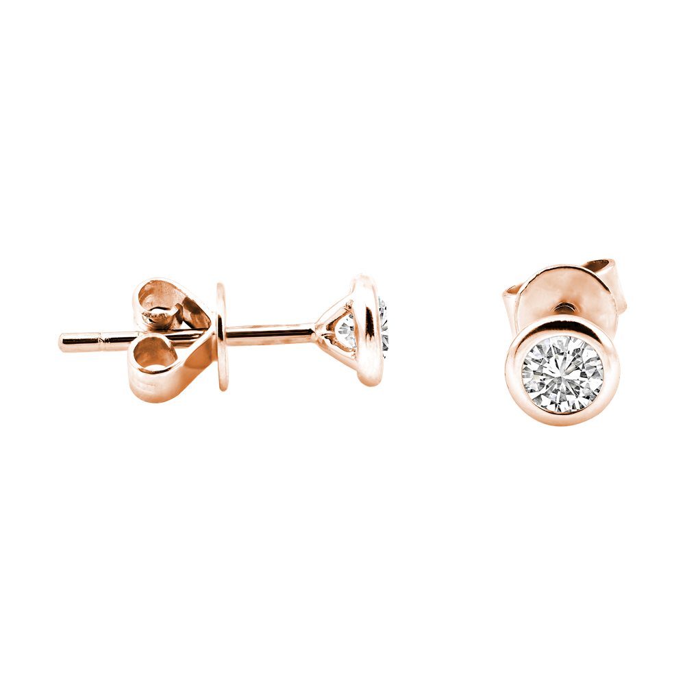 Zenubia Schmuck AG ➤ Diamant Ohrstecker »OS-03« ➤ Gelbgold, Weissgold, Roségold / gold, silber, rosé ➤ Zenubia ➤ online bei Zenubia in Winterthur kaufen ➤ sofort lieferbar