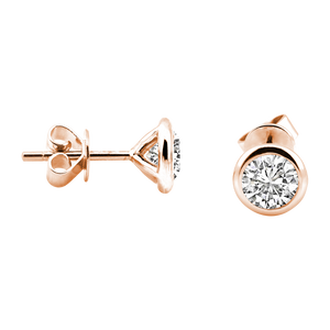 Zenubia Schmuck AG ➤ Diamant Ohrstecker »OS-03« ➤ Gelbgold, Weissgold, Roségold / gold, silber, rosé ➤ Zenubia ➤ online bei Zenubia in Winterthur kaufen ➤ sofort lieferbar