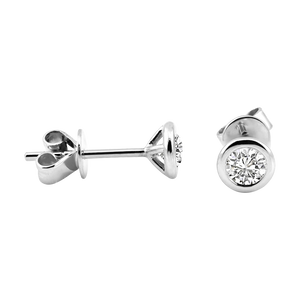 Zenubia Schmuck AG ➤ Diamant Ohrstecker »OS-03« ➤ Gelbgold, Weissgold, Roségold / gold, silber, rosé ➤ Zenubia ➤ online bei Zenubia in Winterthur kaufen ➤ sofort lieferbar
