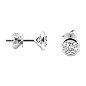 Zenubia Schmuck AG ➤ Diamant Ohrstecker »OS-03« ➤ Gelbgold, Weissgold, Roségold / gold, silber, rosé ➤ Zenubia ➤ online bei Zenubia in Winterthur kaufen ➤ sofort lieferbar