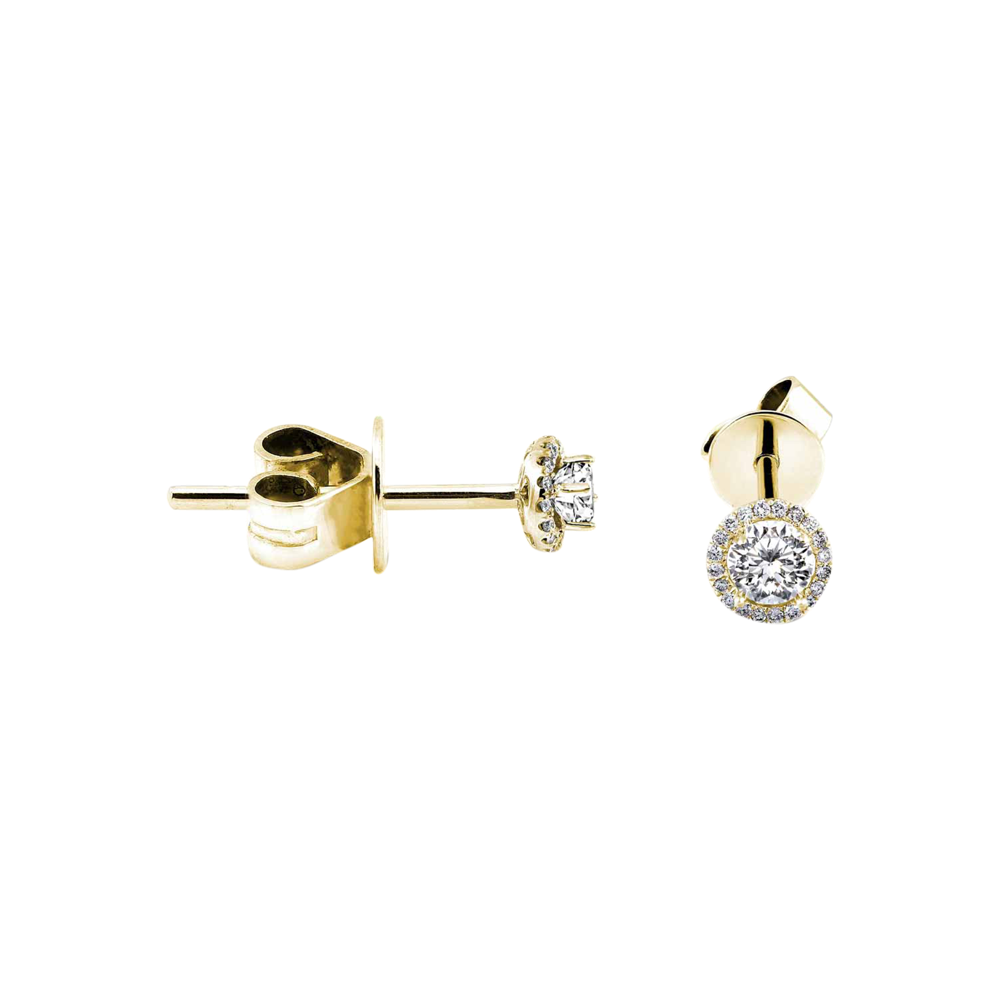 Zenubia Schmuck AG ➤ Diamant Ohrstecker »OS-04« ➤ Gelbgold, Weissgold, Roségold / gold, silber, rosé ➤ Zenubia ➤ online bei Zenubia in Winterthur kaufen ➤ sofort lieferbar