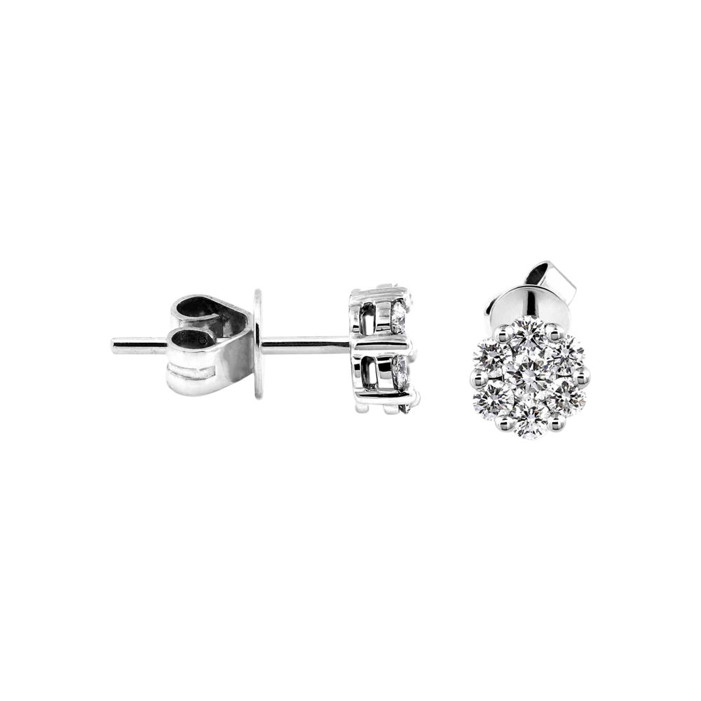 Zenubia Schmuck AG ➤ Diamant Ohrstecker »OS-05« ➤ Gelbgold, Weissgold, Roségold / gold, silber, rosé ➤ Zenubia ➤ online bei Zenubia in Winterthur kaufen ➤ sofort lieferbar