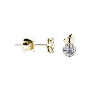 Zenubia Schmuck AG ➤ Diamant Ohrstecker »OS-06« ➤ Gelbgold, Weissgold, Roségold / gold, silber, rosé ➤ Zenubia ➤ online bei Zenubia in Winterthur kaufen ➤ sofort lieferbar