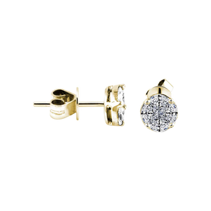 Zenubia Schmuck AG ➤ Diamant Ohrstecker »OS-06« ➤ Gelbgold, Weissgold, Roségold / gold, silber, rosé ➤ Zenubia ➤ online bei Zenubia in Winterthur kaufen ➤ sofort lieferbar