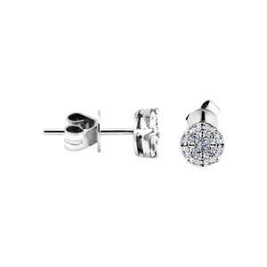 Zenubia Schmuck AG ➤ Diamant Ohrstecker »OS-06« ➤ Gelbgold, Weissgold, Roségold / gold, silber, rosé ➤ Zenubia ➤ online bei Zenubia in Winterthur kaufen ➤ sofort lieferbar