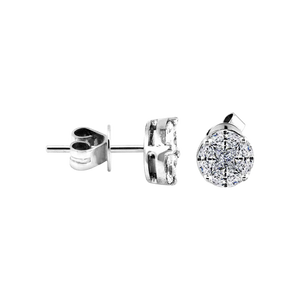 Zenubia Schmuck AG ➤ Diamant Ohrstecker »OS-06« ➤ Gelbgold, Weissgold, Roségold / gold, silber, rosé ➤ Zenubia ➤ online bei Zenubia in Winterthur kaufen ➤ sofort lieferbar
