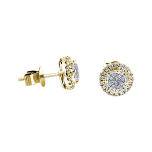 Zenubia Schmuck AG ➤ Diamant Ohrstecker »OS-07« ➤ Gelbgold, Weissgold, Roségold / gold, silber, rosé ➤ Zenubia ➤ online bei Zenubia in Winterthur kaufen ➤ sofort lieferbar