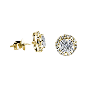 Zenubia Schmuck AG ➤ Diamant Ohrstecker »OS-07« ➤ Gelbgold, Weissgold, Roségold / gold, silber, rosé ➤ Zenubia ➤ online bei Zenubia in Winterthur kaufen ➤ sofort lieferbar