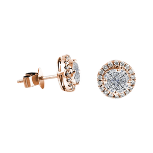 Zenubia Schmuck AG ➤ Diamant Ohrstecker »OS-07« ➤ Gelbgold, Weissgold, Roségold / gold, silber, rosé ➤ Zenubia ➤ online bei Zenubia in Winterthur kaufen ➤ sofort lieferbar
