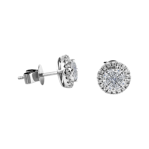 Zenubia Schmuck AG ➤ Diamant Ohrstecker »OS-07« ➤ Gelbgold, Weissgold, Roségold / gold, silber, rosé ➤ Zenubia ➤ online bei Zenubia in Winterthur kaufen ➤ sofort lieferbar