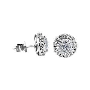 Zenubia Schmuck AG ➤ Diamant Ohrstecker »OS-07« ➤ Gelbgold, Weissgold, Roségold / gold, silber, rosé ➤ Zenubia ➤ online bei Zenubia in Winterthur kaufen ➤ sofort lieferbar