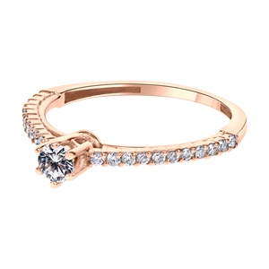 Zenubia Schmuck AG ➤ Verlobungsring Livana ➤ Gelbgold, Weissgold, Roségold / gold, silber, rosé ➤ Zenubia ➤ online bei Zenubia in Winterthur kaufen ➤ sofort lieferbar