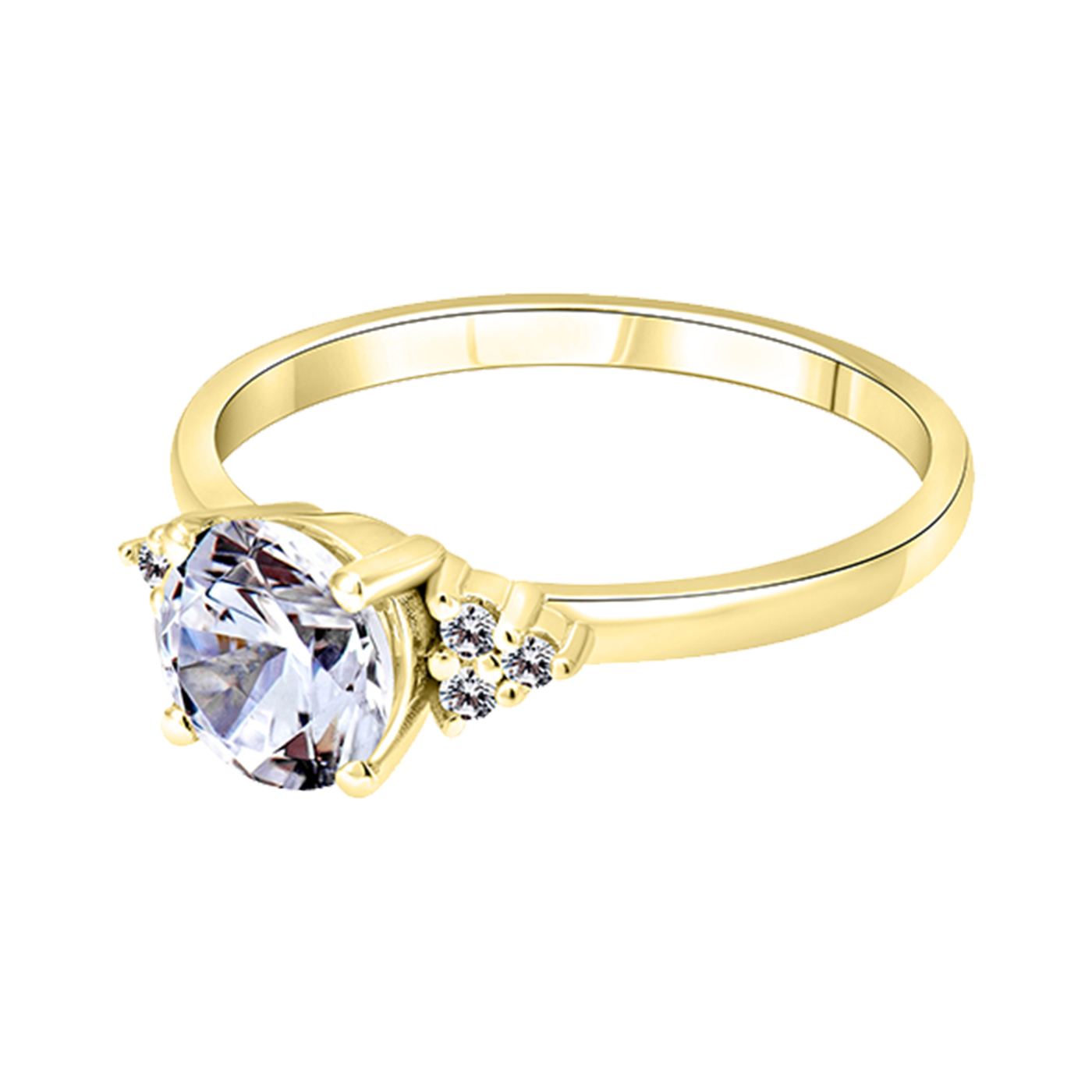 Zenubia Schmuck AG ➤ Verlobungsring Pauletta ➤ Gelbgold, Weissgold, Roségold / gold, silber, rosé ➤ Zenubia ➤ online bei Zenubia in Winterthur kaufen ➤ sofort lieferbar