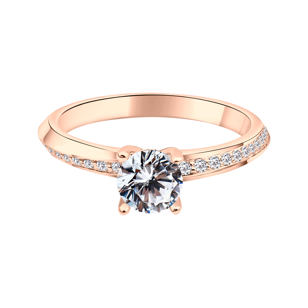 Zenubia Schmuck AG ➤ Verlobungsring Sabina ➤ Gelbgold, Weissgold, Roségold / gold, silber, rosé ➤ Zenubia ➤ online bei Zenubia in Winterthur kaufen ➤ sofort lieferbar