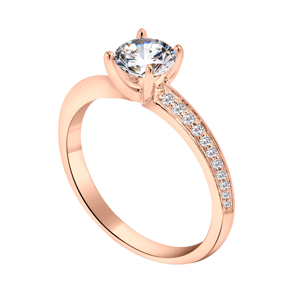 Zenubia Schmuck AG ➤ Verlobungsring Sabina ➤ Gelbgold, Weissgold, Roségold / gold, silber, rosé ➤ Zenubia ➤ online bei Zenubia in Winterthur kaufen ➤ sofort lieferbar