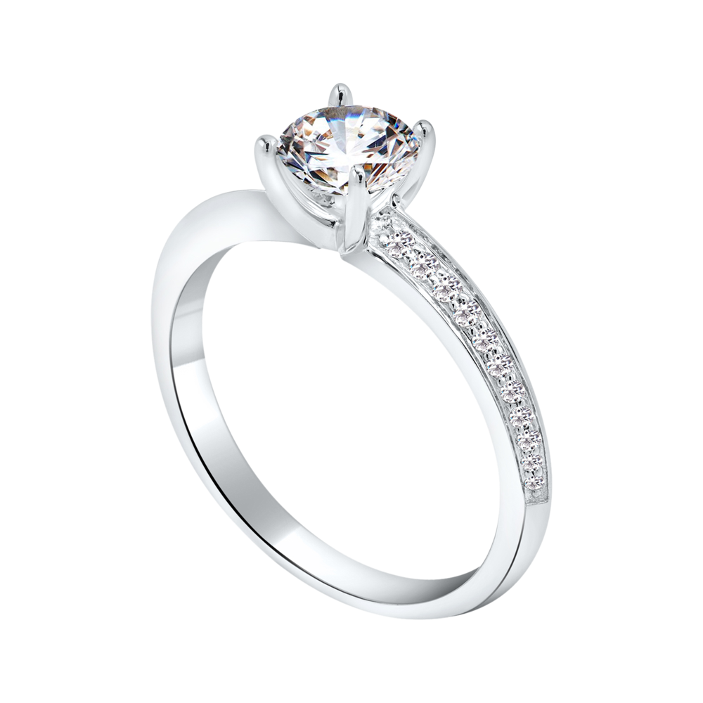 Zenubia Schmuck AG ➤ Verlobungsring Sabina ➤ Gelbgold, Weissgold, Roségold / gold, silber, rosé ➤ Zenubia ➤ online bei Zenubia in Winterthur kaufen ➤ sofort lieferbar
