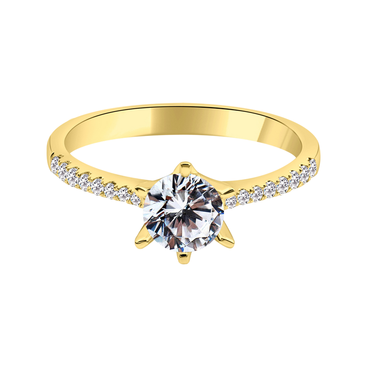 Zenubia Schmuck AG ➤ Verlobungsring Sandra ➤ Gelbgold, Weissgold, Roségold / gold, silber, rosé ➤ Zenubia ➤ online bei Zenubia in Winterthur kaufen ➤ sofort lieferbar