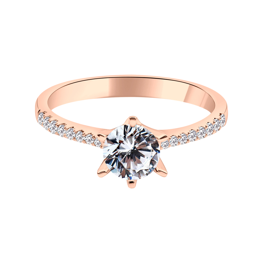 Zenubia Schmuck AG ➤ Verlobungsring Sandra ➤ Gelbgold, Weissgold, Roségold / gold, silber, rosé ➤ Zenubia ➤ online bei Zenubia in Winterthur kaufen ➤ sofort lieferbar