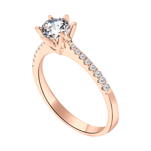 Zenubia Schmuck AG ➤ Verlobungsring Sandra ➤ Gelbgold, Weissgold, Roségold / gold, silber, rosé ➤ Zenubia ➤ online bei Zenubia in Winterthur kaufen ➤ sofort lieferbar