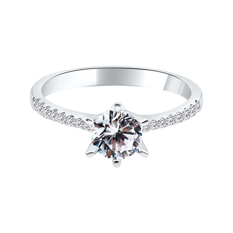 Zenubia Schmuck AG ➤ Verlobungsring Sandra ➤ Gelbgold, Weissgold, Roségold / gold, silber, rosé ➤ Zenubia ➤ online bei Zenubia in Winterthur kaufen ➤ sofort lieferbar
