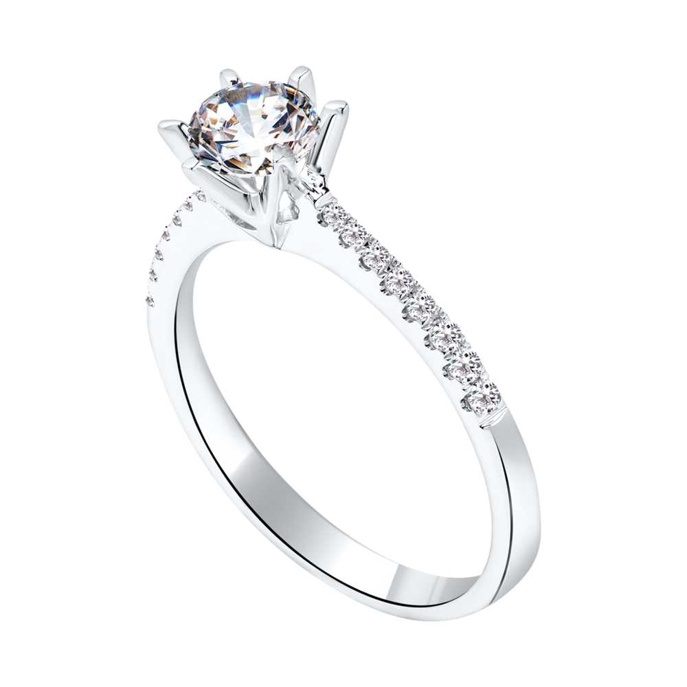 Zenubia Schmuck AG ➤ Verlobungsring Sandra ➤ Gelbgold, Weissgold, Roségold / gold, silber, rosé ➤ Zenubia ➤ online bei Zenubia in Winterthur kaufen ➤ sofort lieferbar