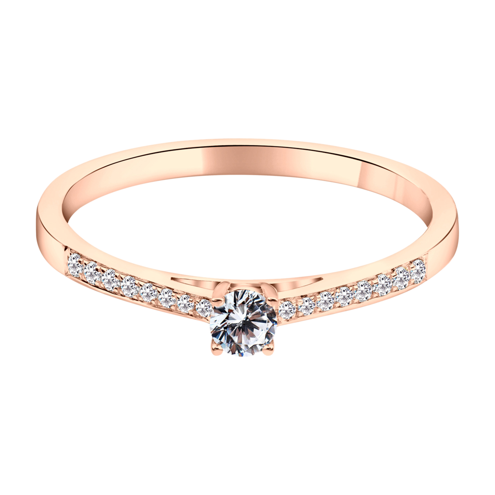 Zenubia Schmuck AG ➤ Verlobungsring Sarah ➤ Gelbgold, Weissgold, Roségold / gold, silber, rosé ➤ Zenubia ➤ online bei Zenubia in Winterthur kaufen ➤ sofort lieferbar