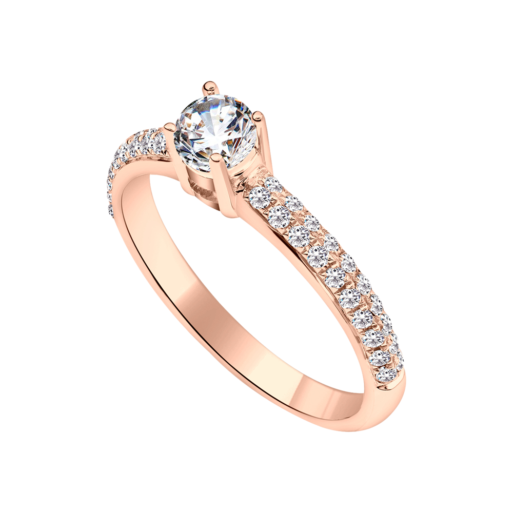 Zenubia Schmuck AG ➤ Verlobungsring Stefania ➤ Gelbgold, Weissgold, Roségold / gold, silber, rosé ➤ Zenubia ➤ online bei Zenubia in Winterthur kaufen ➤ sofort lieferbar