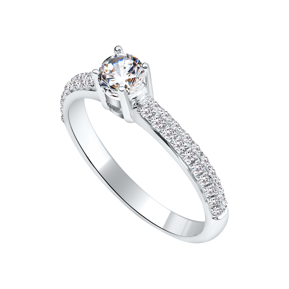 Zenubia Schmuck AG ➤ Verlobungsring Stefania ➤ Gelbgold, Weissgold, Roségold / gold, silber, rosé ➤ Zenubia ➤ online bei Zenubia in Winterthur kaufen ➤ sofort lieferbar