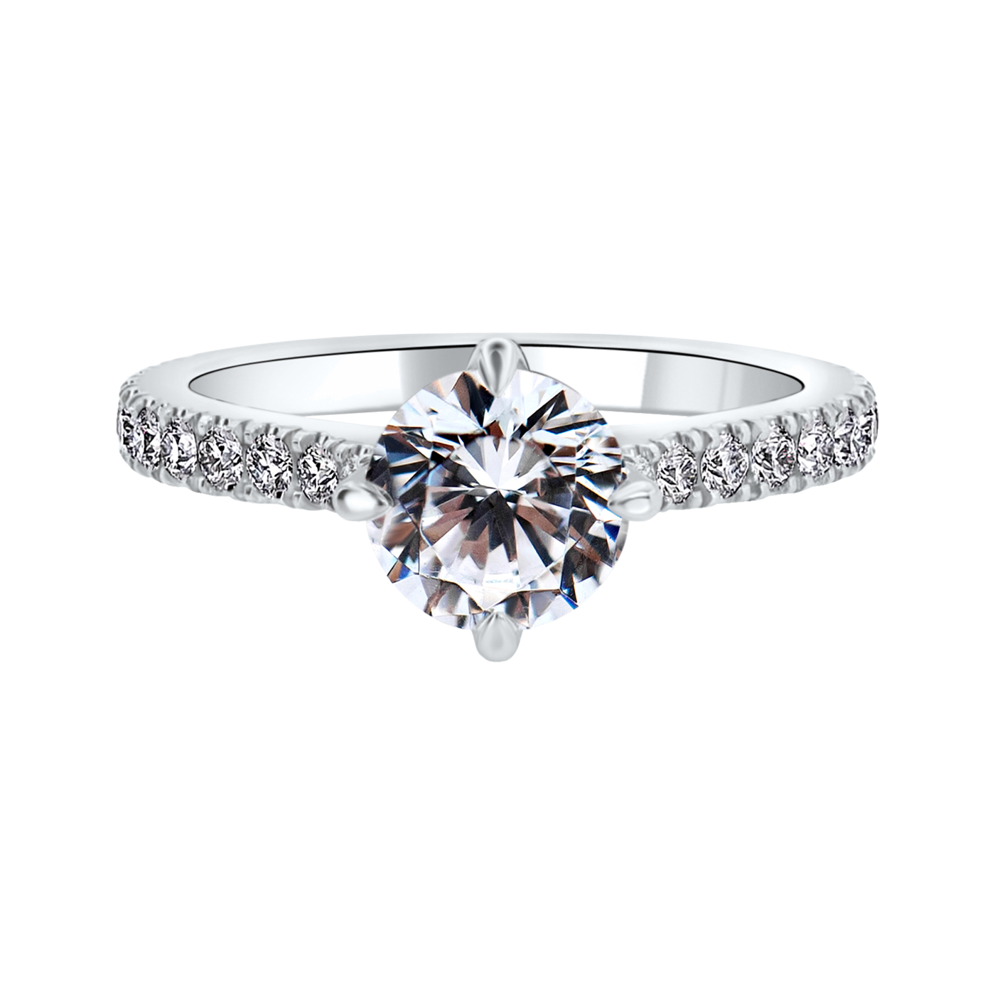 Zenubia Schmuck AG ➤ Verlobungsring Suzana ➤ Gelbgold, Weissgold, Roségold / gold, silber, rosé ➤ Zenubia ➤ online bei Zenubia in Winterthur kaufen ➤ sofort lieferbar