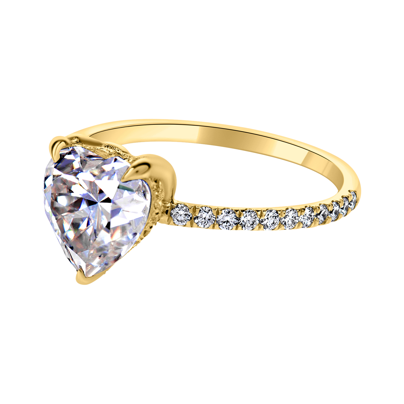 Zenubia Schmuck AG ➤ Verlobungsring Zazou ➤ Gelbgold, Weissgold, Roségold / gold, silber, rosé ➤ Zenubia ➤ online bei Zenubia in Winterthur kaufen ➤ sofort lieferbar