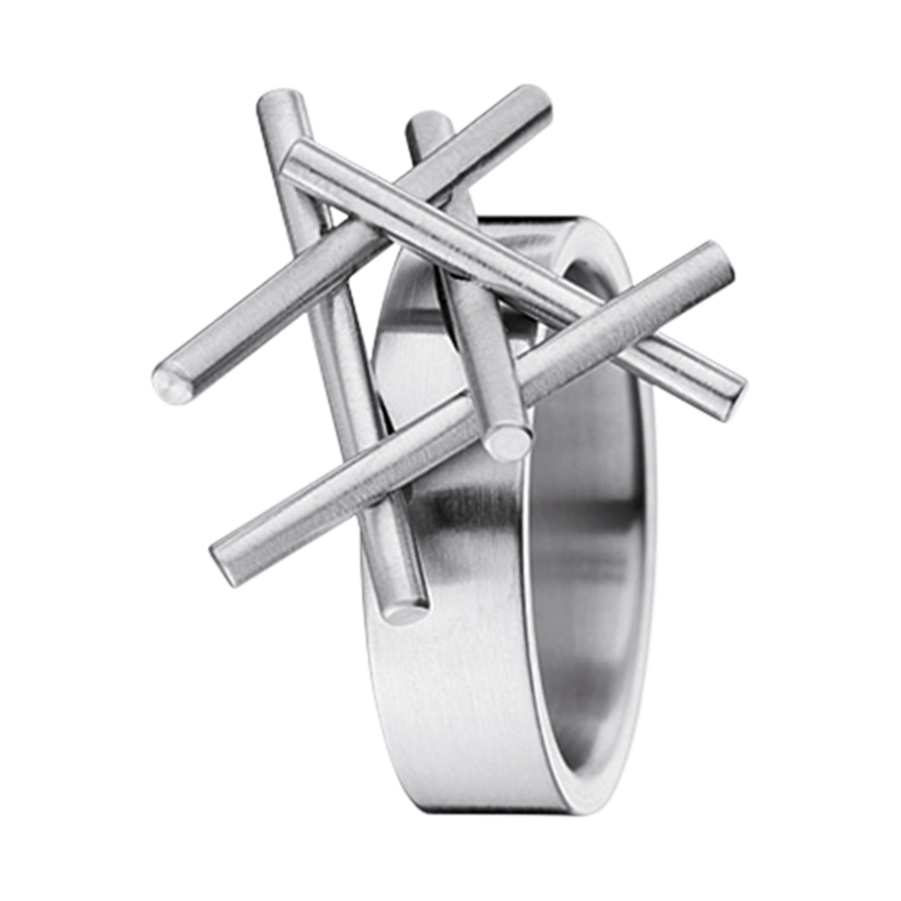 Zenubia Schmuck AG ➤ Ring - 011377 ➤ Edelstahl / silber ➤ Xen ➤ online bei Zenubia in Winterthur kaufen ➤ sofort lieferbar