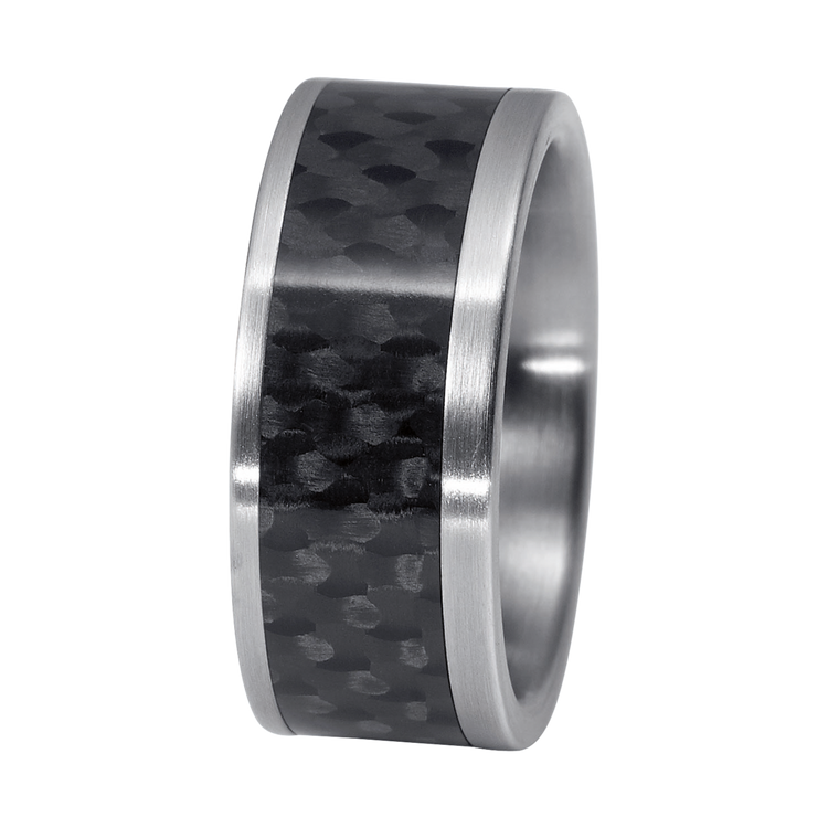 Zenubia Schmuck AG ➤ Ring - 011619 ➤ Edelstahl, Carbon /  ➤ Xen ➤ online bei Zenubia in Winterthur kaufen ➤ sofort lieferbar