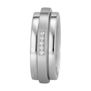 Zenubia Schmuck AG ➤ Ring - 011857 ➤ Edelstahl / silber ➤ Xen ➤ online bei Zenubia in Winterthur kaufen ➤ sofort lieferbar