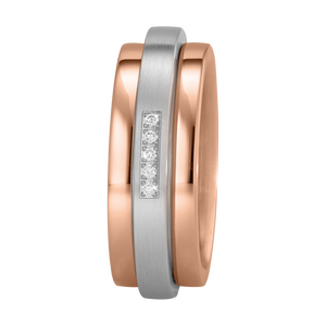 Zenubia Schmuck AG ➤ Ring - 011859 ➤ Edelstahl rosé beschichtet /  ➤ Xen ➤ online bei Zenubia in Winterthur kaufen ➤ sofort lieferbar