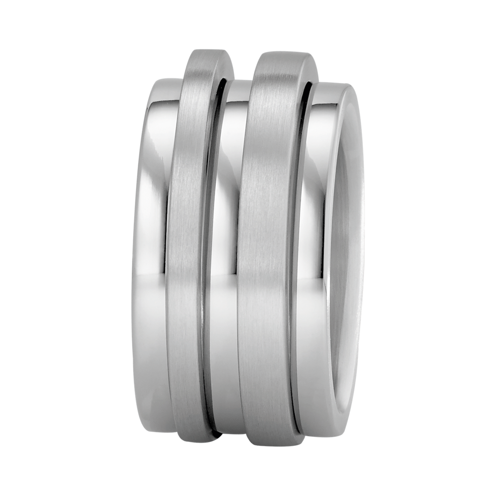 Zenubia Schmuck AG ➤ Ring - 011860 ➤ Edelstahl / silber ➤ Xen ➤ online bei Zenubia in Winterthur kaufen ➤ sofort lieferbar